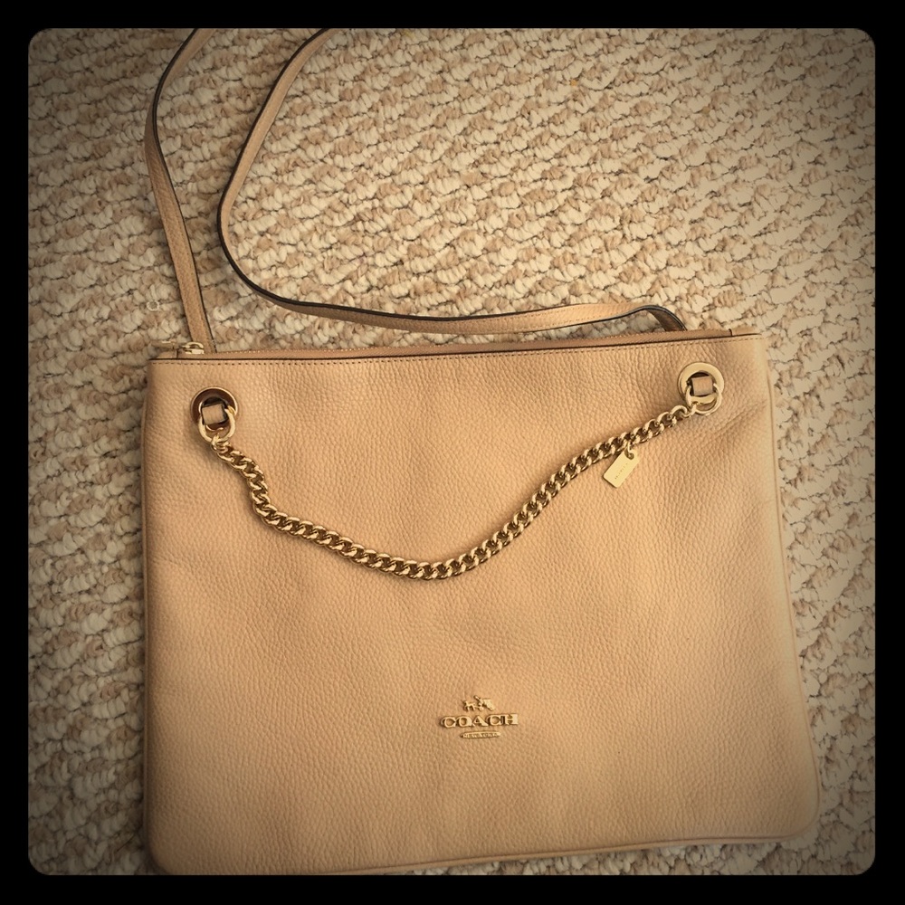 COACH Leather Crossbody Purse